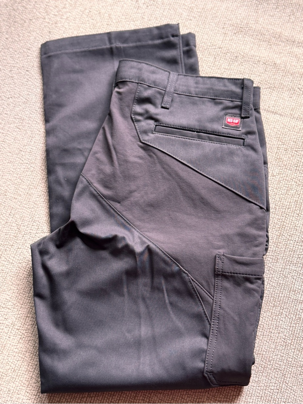 Men's Black Cargo Pants with Utility Pockets